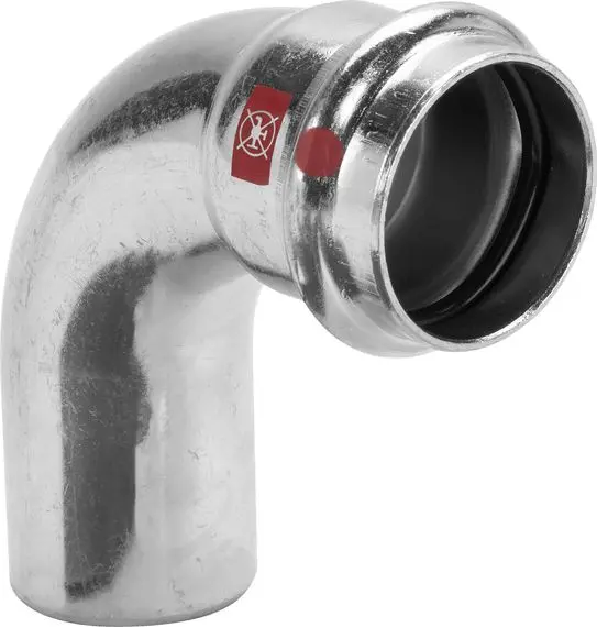 [71007036] 71007036 / Viega Prestabo I/A Bogen 90° 42 mm, Modell 1116.1, verzinkt