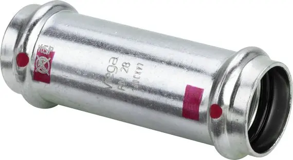 [71007197] Viega Prestabo Schiebemuffe 54 mm, Modell 1115.5, verzinkt