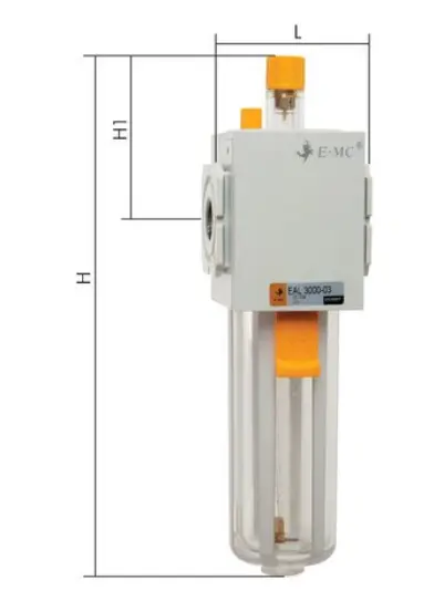[EAL 3000-03] EAL 3000-03 / Eco-Line Öler, G 3/8", Kunststoffbehälter, doppelwandig