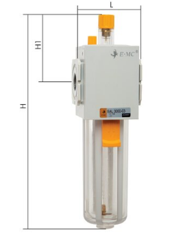 [EAL 4000-04] EAL 4000-04 / Eco-Line Öler, G 1/2", Kunststoffbehälter, doppelwandig