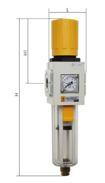 EAW 4000-04D / Eco-Line Filterregler, G 1/2", Ablass automatisch