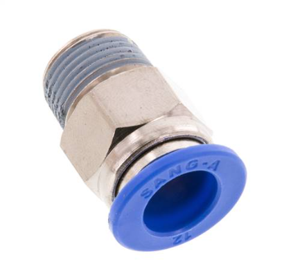 IQSG 3812 MSV-V / Gerader Steckanschluss R 3/8"-12mm, IQS-MSV (Hochtemperatur)