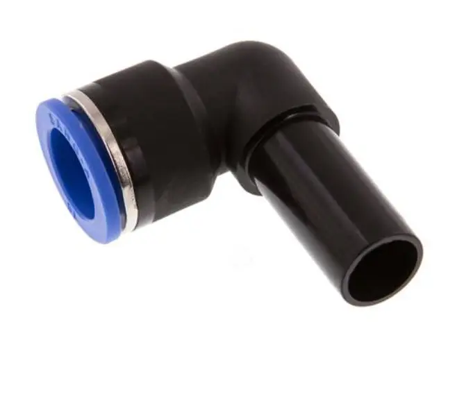 IQSL 160H / Winkel-Steckanschluss 16mm Stecknippel, 16mm Schlauch