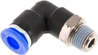 IQSL 18-1/4 NPT / Winkel-Steckanschluss NPT 1/8"-1/4" (6,35 mm)