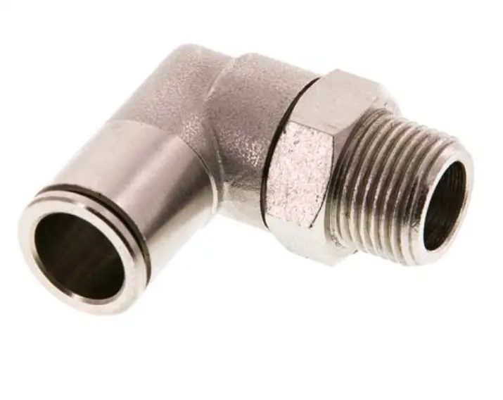 IQSL 3812 MSV-V / Winkel-Steckanschluss R 3/8"-12mm, IQS-MSV (Hochtemperatur)