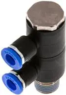 IQSLV2 146 / Steck-Mehrfachverteiler, 2-fach R 1/4"-6mm