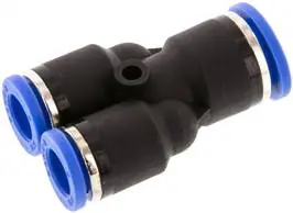 IQSY 10080 / Y-Steckanschluss 10mm-8mm