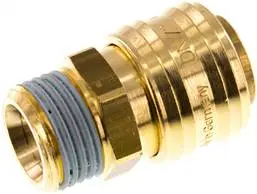 KDG 12 NW7 / Kupplungsdose (NW7,2) G 1/2"(AG), Messing