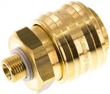 KDG 18 NW7 / Kupplungsdose (NW7,2) G 1/8"(AG), Messing