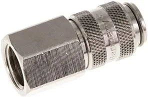 KDGI 14 NW5 MSV / Kupplungsdose (NW5) G 1/4"(IG), Messing vernickelt