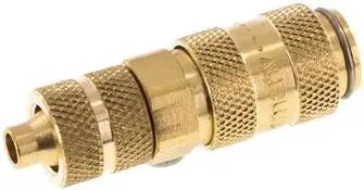 KDK 4 NW2,7 / Kupplungsdose (NW2,7) 6 x 4mm Schlauch