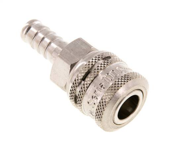 KDSSI 10 NW7 E / Sicherheits-Kupplungsdose (NW7,2) 10mm Schlauch