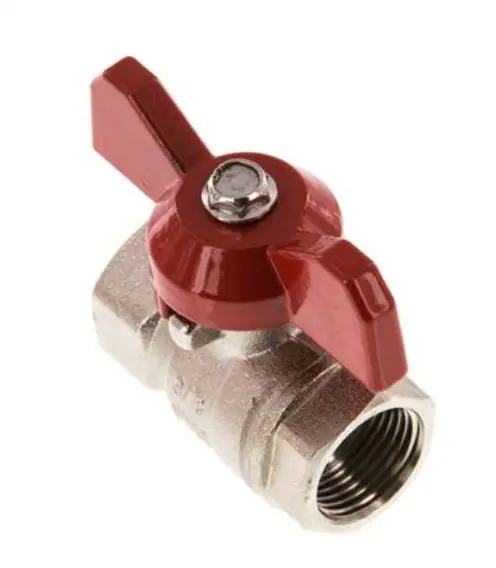 KH 38 BE-KN / Messing-Kugelhahn, Eco-Line, Rp 3/8", 0 bis 25bar