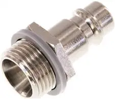 [KSG 38 NW7 MSV] KSG 38 NW7 MSV /Kupplungsstecker (NW7,2) G 3/8"(AG), Messing vernickelt