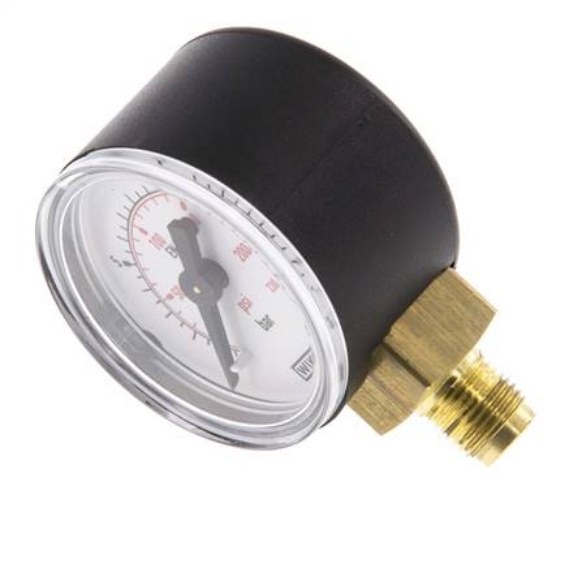 [MS 1640] MS 1640 / Manometer senkrecht (KU/Ms), 40mm, 0 - 16 bar, G 1/8"