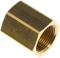 MU 34 MS / Muffe G 3/4"-G 3/4", Messing