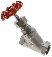 MUA 34 SS ES / Schrägsitz-Absperrventil, G 3/4", PN 40, Edelstahl