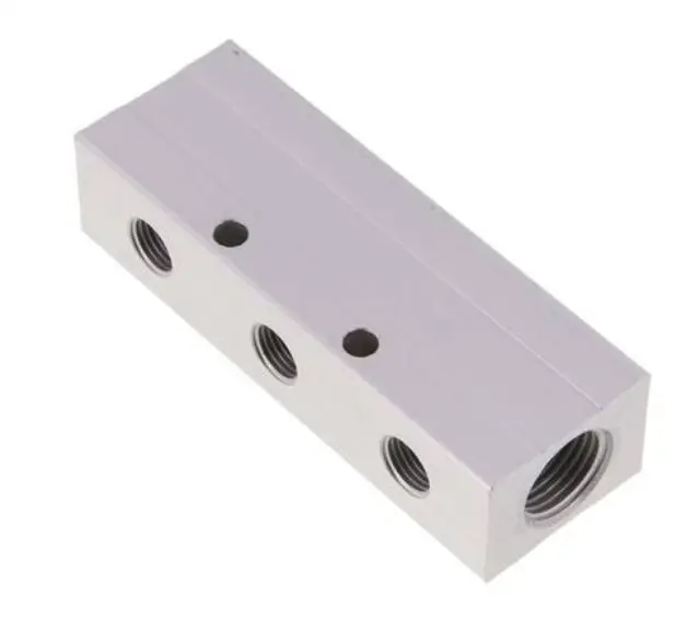 [RLD3 1214 A] RLD3 1214 A / Verteilerleiste 2 x G 1/2"-6 x G 1/4"