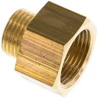 [RN 1234 MS] RN 1234 MS / Reduziernippel G 1/2"(AG)-G 3/4"(IG), 16 bar