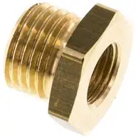 [RN 1418 MS] RN 1418 MS / Reduziernippel G 1/4"(AG)-G 1/8"(IG), 16 bar