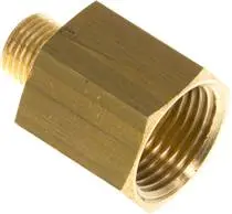 RN 1838 MS / Reduziernippel G 1/8"(AG)-G 3/8"(IG), 16 bar