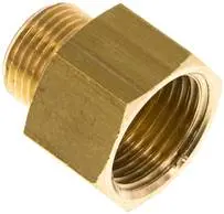 [RN 3812 MS] RN 3812 MS / Reduziernippel G 3/8"(AG)-G 1/2"(IG), 16 bar