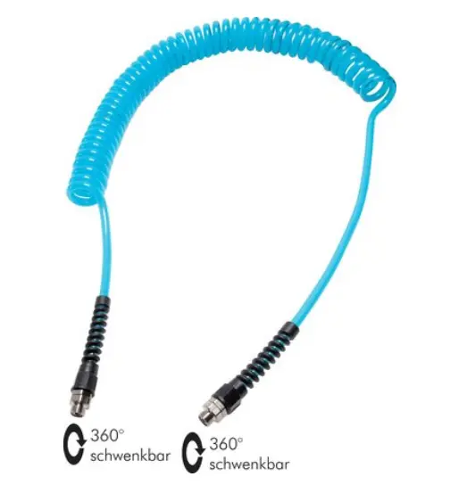 [SPK Tx 149/6] SPK Tx 149/6 / Spiralschlauch G 1/4"-9,5 x 6,3 mm, 6m