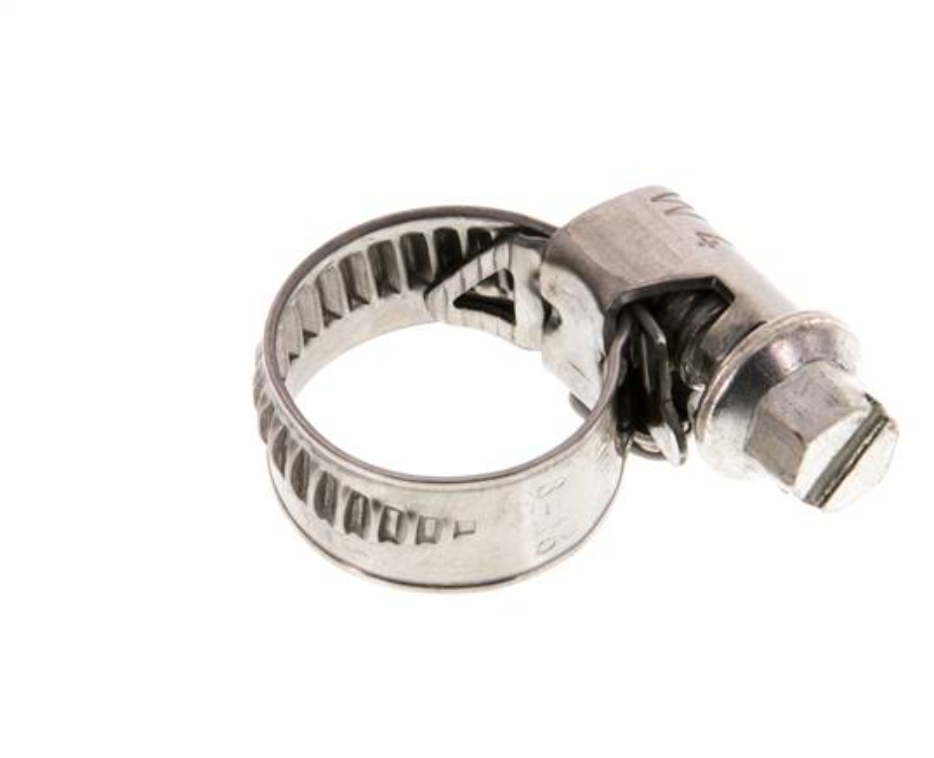 SS 16 ES / 9mm Schlauchschelle 10 - 16mm, 1.4301 (W4)(NORMA)