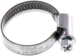 [SS 32] SS 32 / 9mm Schlauchschelle 20 - 32mm, Stahl verzinkt (W1) (NORMA)