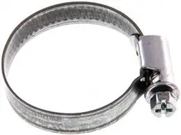 [SS 40] SS 40 / 9mm Schlauchschelle 25 - 40mm, Stahl verzinkt (W1) (NORMA)